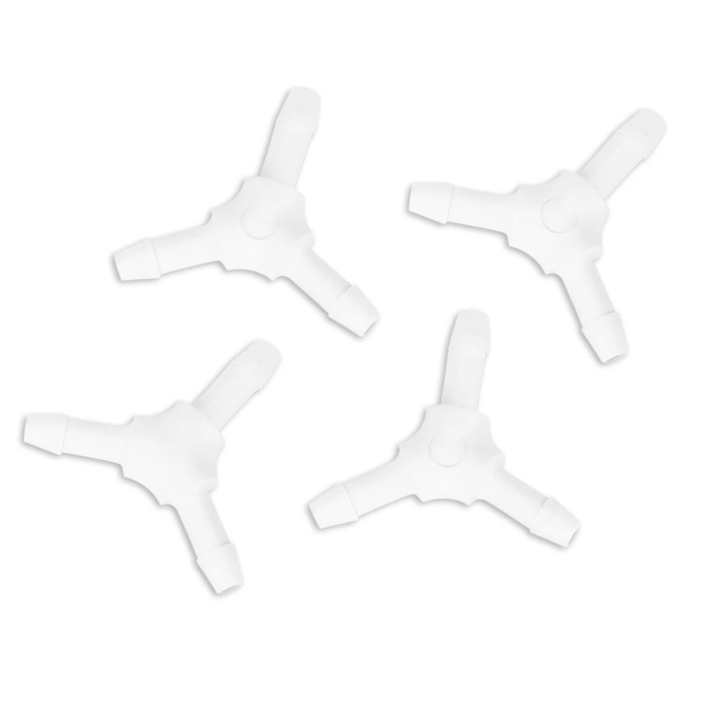 white Аксессуары для молокоотсоса Real Bube, 4 шт., двойной молокоотсос, аксессуар для сосания, соломинки для грудного вскармливания ребенка - Цвет: white