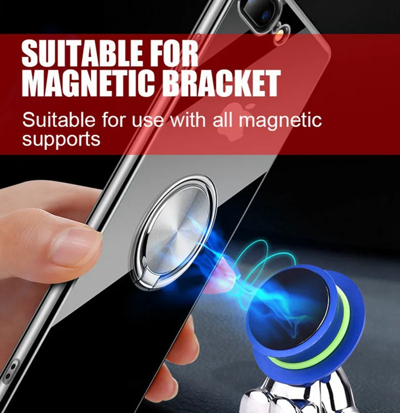 Finger Phone Ring Holder 360 Degree Mobile Phone Holder Stand For Samsung S9 Plus iPhone Universal Cell Phone Finger Ring Holder (16)