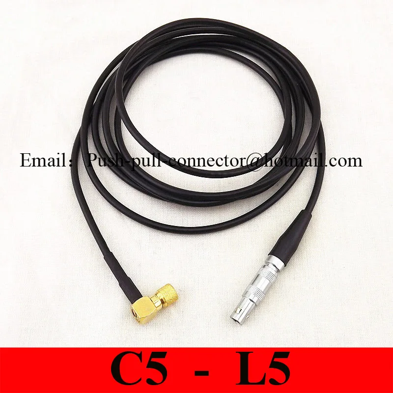 Flaw Detection Cable Equality LEMO FFA 00 C5 L5 Elbow L5 Microdot