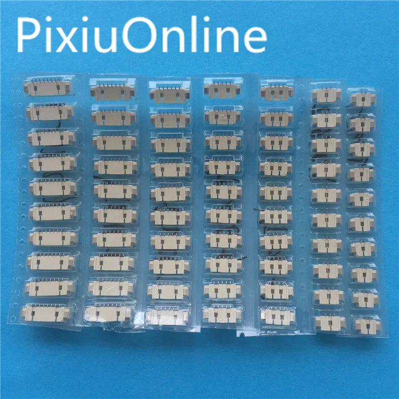 50PCS/LOT  YT2016B 1.25 mm Spacing Connector 2P/3P/4P/5P/6P/7P/8P Taping-type Horizontal SMD Socket 1.25mm Pitch Patch Plug