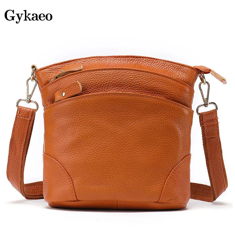 

Gykaeo Luxury Handbags Women Bags Designer Small Bucket Shoulder Bag Ladies Leather Crossbody Bags for Women 2019 Bolsa Feminina