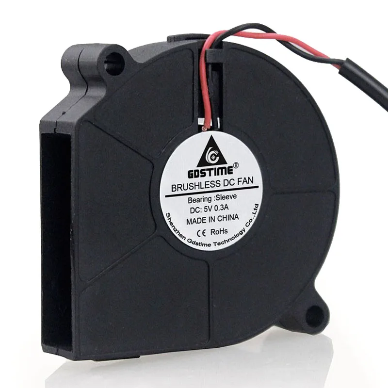 1 шт. Gdstime 60 мм x 15 6015S USB 5V DC бесщеточный маленький центробежный вентилятор