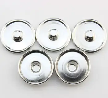

Wholesale 1000pcs Metal Snap Button Accessories Fit 18mm snap button Bracelet Jewelry