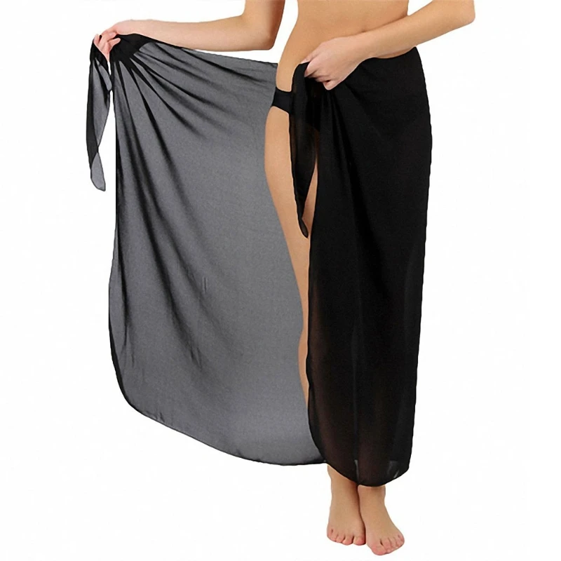 

Women Swimsuit Bathing Suit Beach Sarong Wrap Chiffon skirt