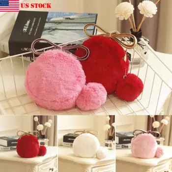 

Women Fashion Girls Faux Fur Furry Women Purse Cross body Shoulder Bag Tote Cute