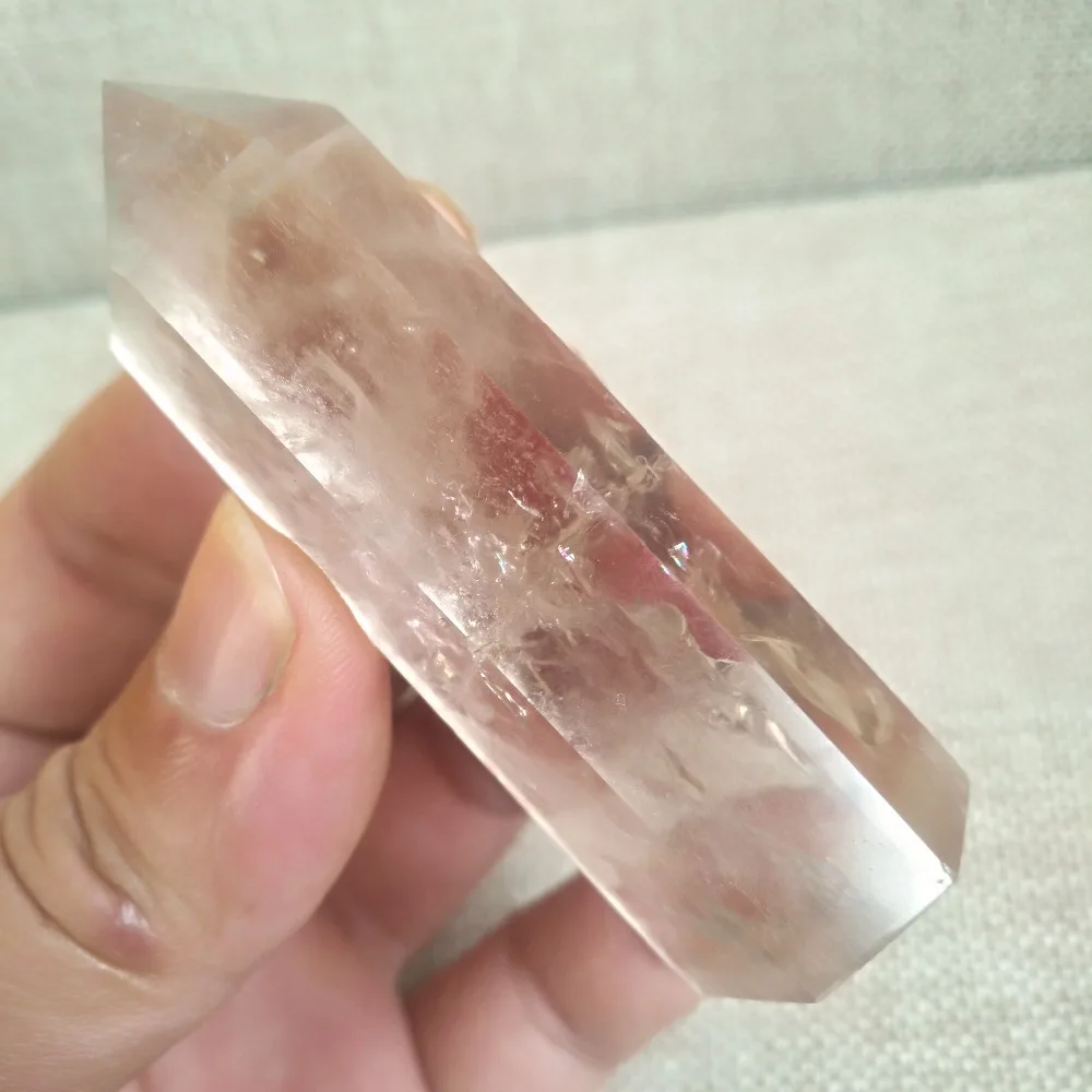 

(66g) 100% NATURAL Smoky quartz CRYSTAL POINT HEALING WAND
