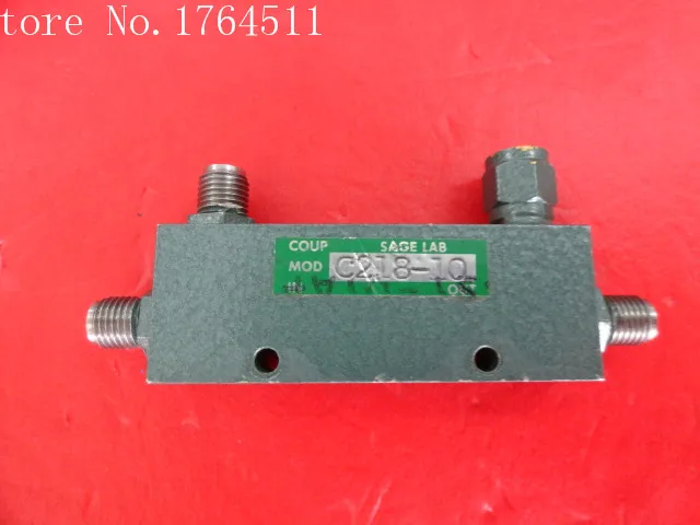 

[BELLA] SAGE LABORATORIES C218-10 2-18GHz 10dB coupler