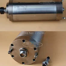 5.5kw 220 v 400 Гц 24000 об/мин ER25 125 мм Диаметр водяное охлаждение cnc двигатель быстроходного шпинделя фасонно-фрезерного станка