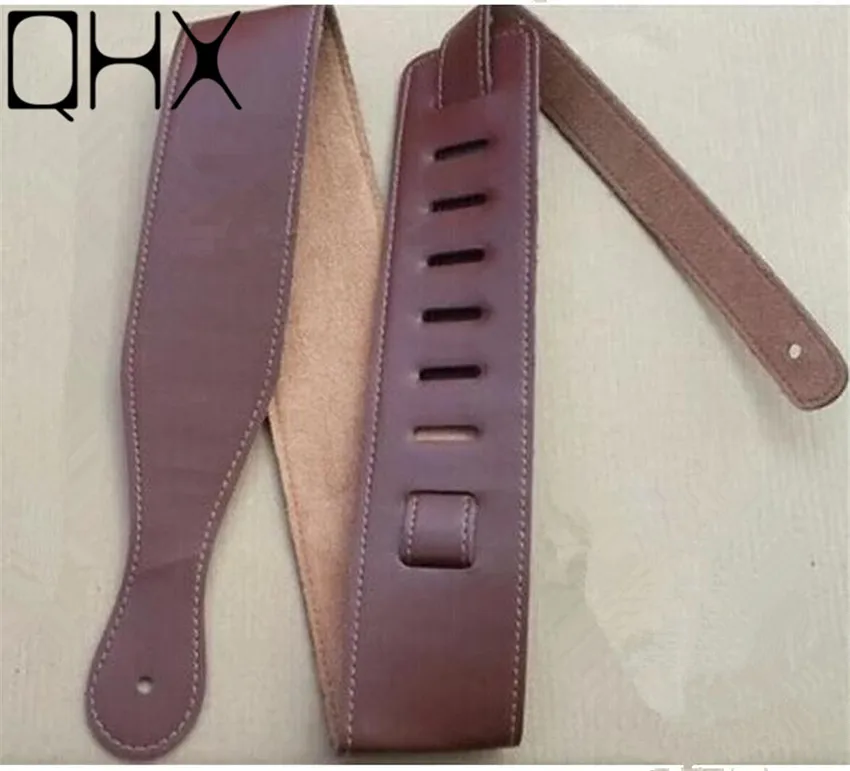 QHX leather guitar electric guitar shoulder strap guitar parts musical