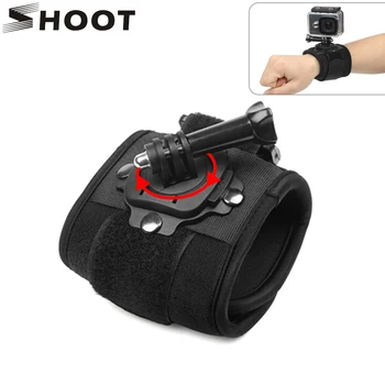 SHOOT 360 Degree Rotation Hand Wrist Strap for GoPro Hero 5 6 3 4 Session