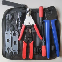 MC4/MC3 щипцы/Солнечные фотоэлектрические обжимной инструмент Наборы для 2,5-6.0mm2 MC3/MC4 разъемы, солнечный набор инструментов