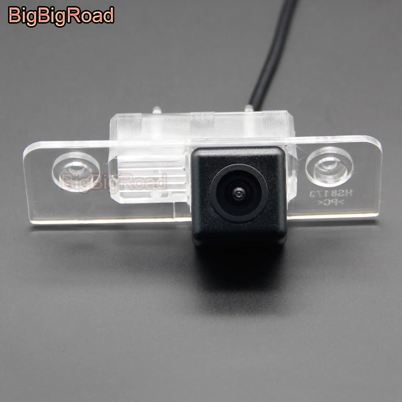 BigBigRoad для Skoda Octavia II A5 2008 2009 2010 2011 2012 2013 Ford Mustang GT / CS Автомобильная камера заднего