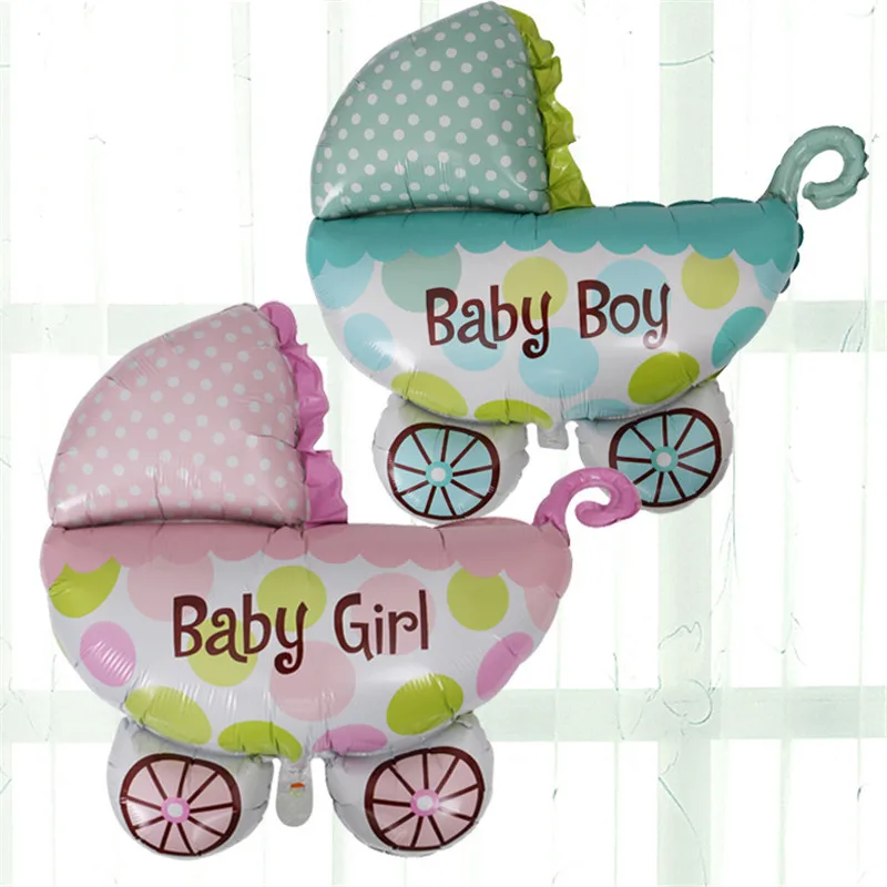 Its a Girl Baby Shower Balloons Kraft Paper Garland Baby Shower Decoration Party Supplies Gender Reveal Party Decor DE12 (10)