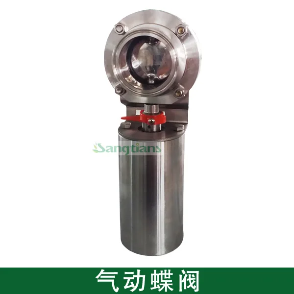 

1-1/2 " SS 304 pneumatic butterfly valve,clamp butterfly valve,Manual,Stainless steel butterfly valve,sanitary butterfly valve