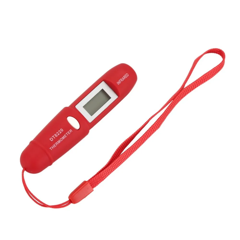 Цифровой ЖК-Мини Инфракрасный термометр измеритель температуры тестер Красный Лазерный Карманный Бесконтактный пирометр ручка бытовой