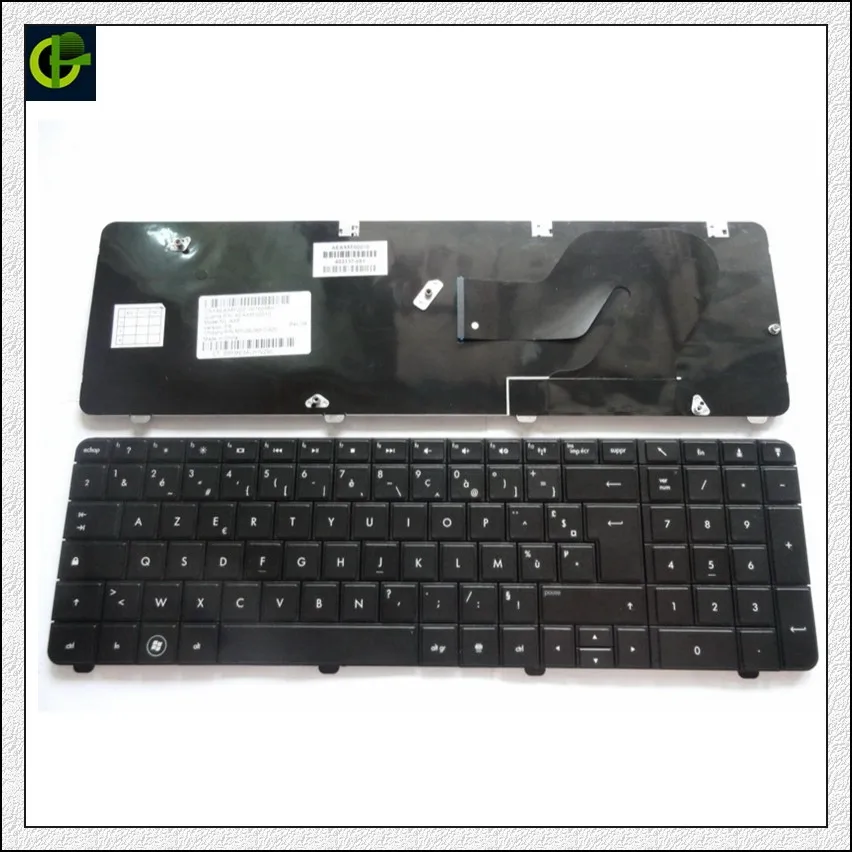 Французская клавиатура azerty для hp Compaq CQ72 Presario G72 G72-100 G72-200 AEAX8U00010 615850-001 аккумулятор