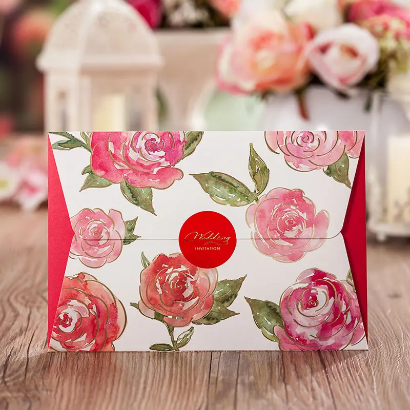 Tag Rose Themed Wedding Invitations Invitation Card Design Ideas Jeweltonerose