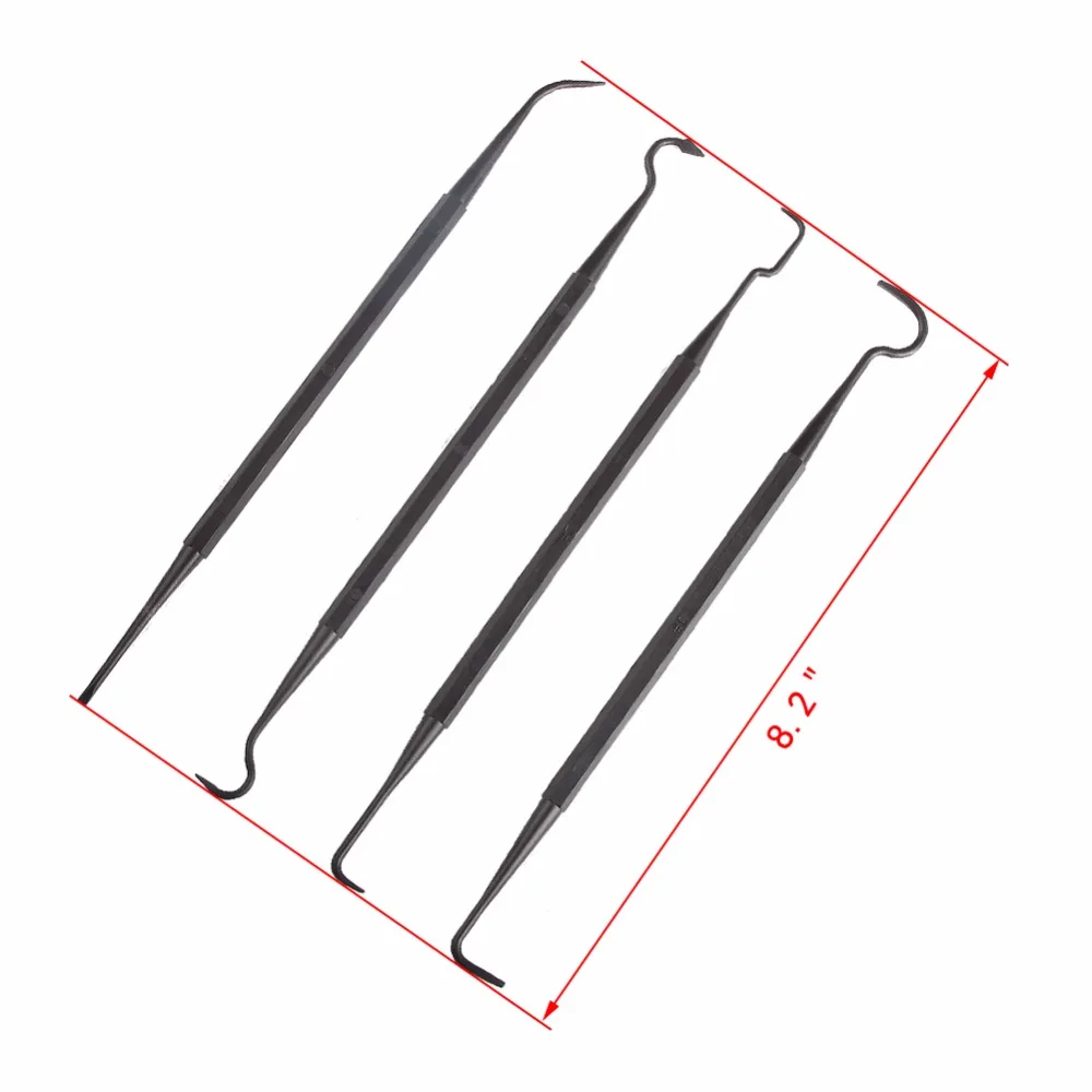 4PCSset Tactical  Double-end Nylon Pick Protable Gun Cleaning Tool Hunting Rifle Tube Cleaner RL37-0040-9