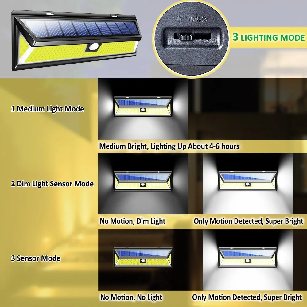 cob solar lights 