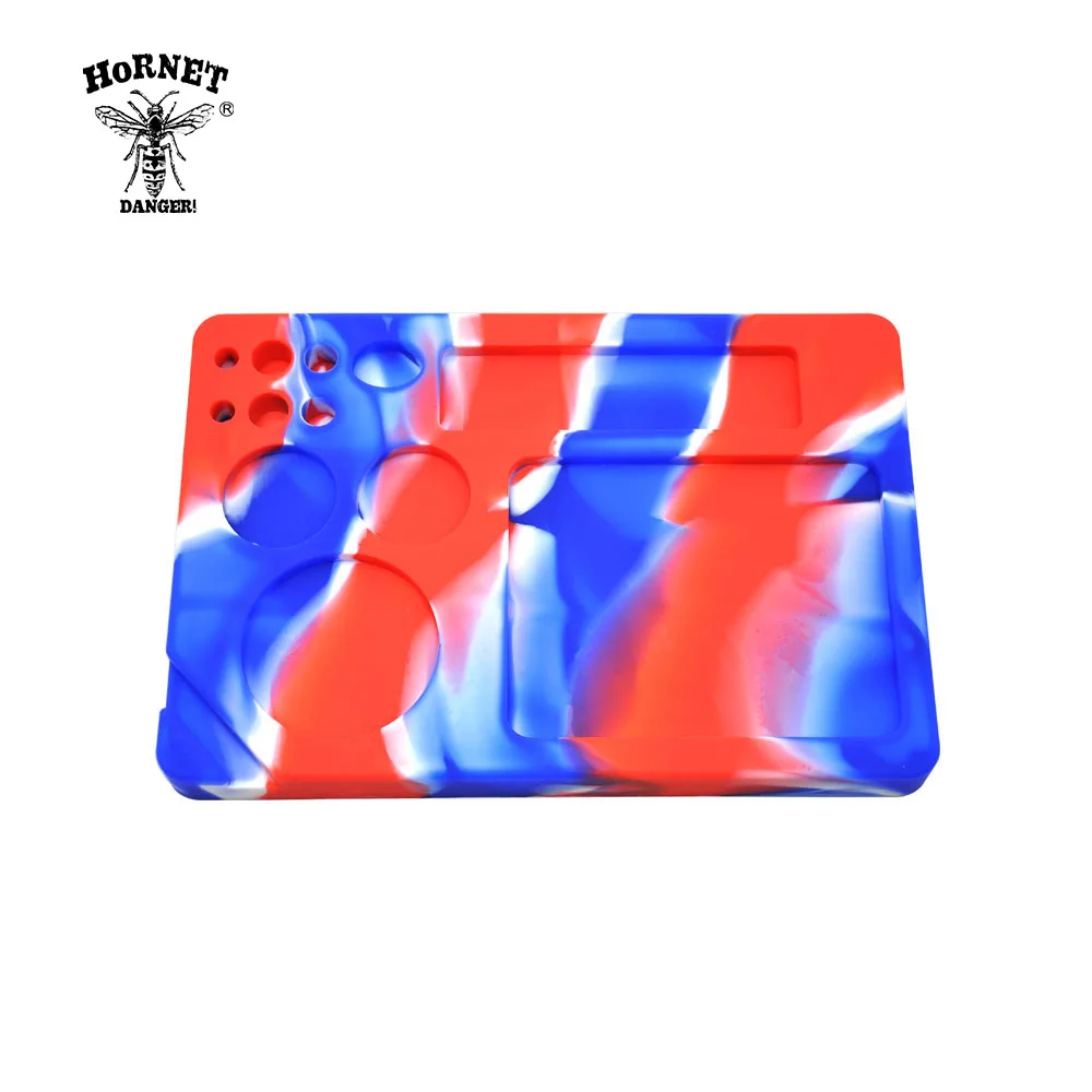 

22.8 X 15.8cm Smoking Rolling Set Big Silicone Rolling Tray Rectangle Smoking Rolling Board Accessories