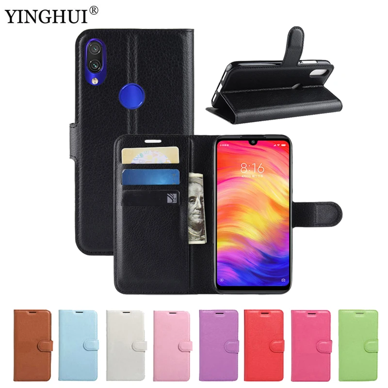 

For Xiaomi Redmi Note7 Case Book Flip Cover PU Leather Stand Phone Bags Cases For Xiaomi Redmi Note 7 Cases Holder Phone