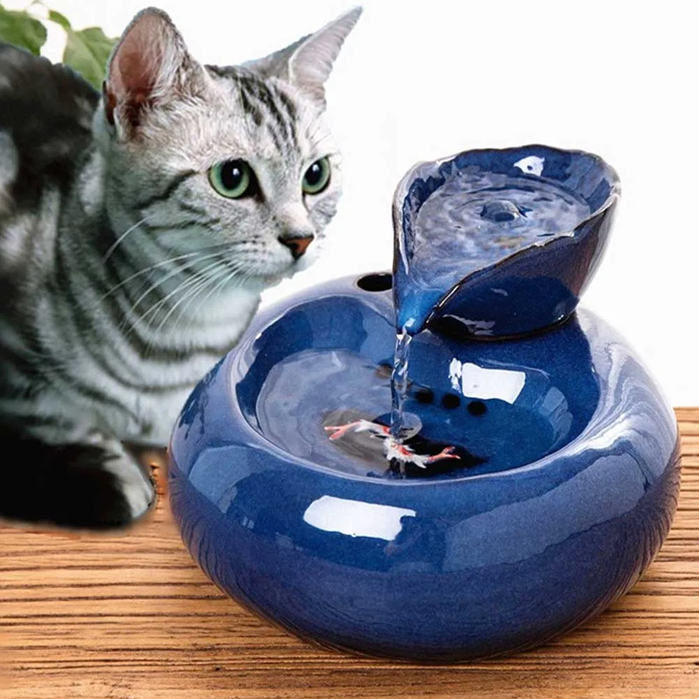 

Cat Dog Automatic Circulation Water Dispenser Fountain Water Basin Drinker Dog Cat Water dispenser drinking bowls