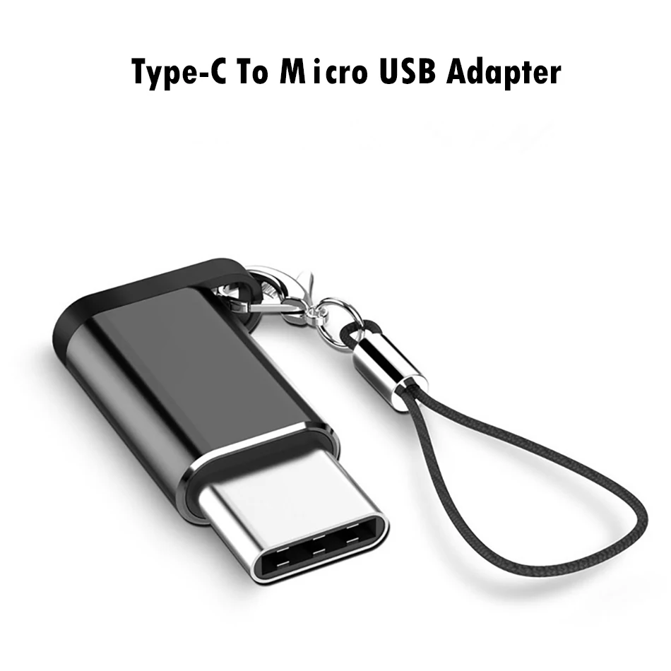 !ACCEZZ OTG Adapter For One Plus 5 For LG G5 G6 Xiaomi Mi6 5 4S 4C Micro USB To Type-C Converter Fast Charger Data USB Connector (5)
