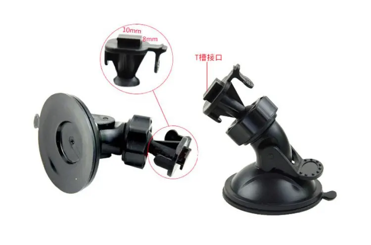 For xiaomi yi gopro smart dvr car 360 degree swivel car holder for Sport DV Camera Mount DVR Holders Car Cup Drive Recorder (1)
