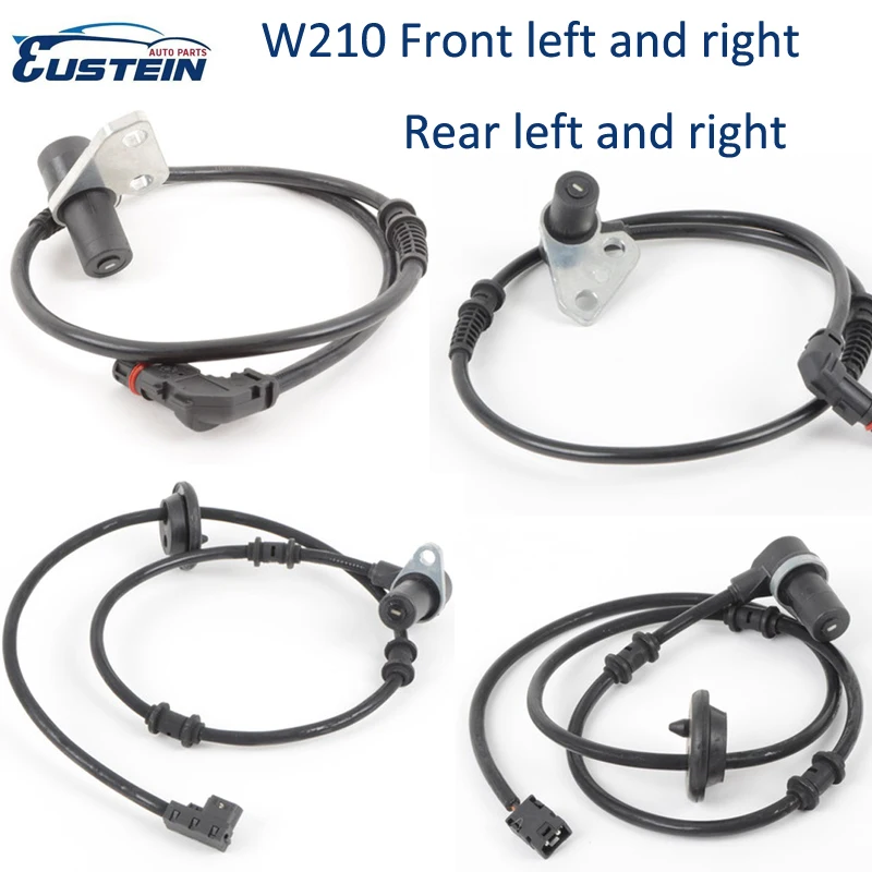 

Original ABS Speed Sensor for Mercedes Benz W210 E320 e420 e430 E55AMG wheel speed sensor 4 Pcs one set front and rear