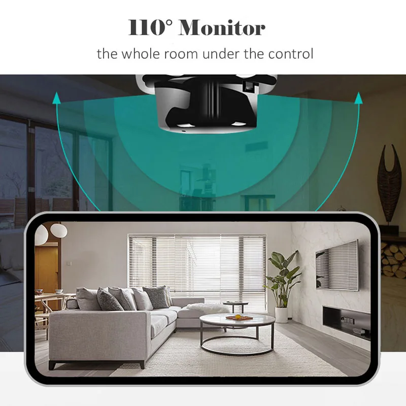 OUSU Невидимая камера IP wifi мини CCTV Беспроводная инфракрасного ночного видения