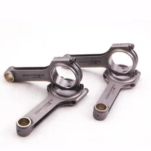 Biela Biela para BMW 2002 Ti/ii Turbo M10 Motor 135mm Pleuel Bielle ARP 2000 Equilibrada Peen Tiro Manivela pistão