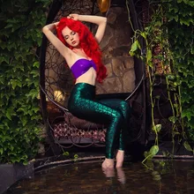 Летние сексуальные черные молочные шелковые модные женские штаны, леггинсы, высокие эластичные брюки, бесшовные блестящие Русалка, рыбья чешуя, леггинсы Mujer