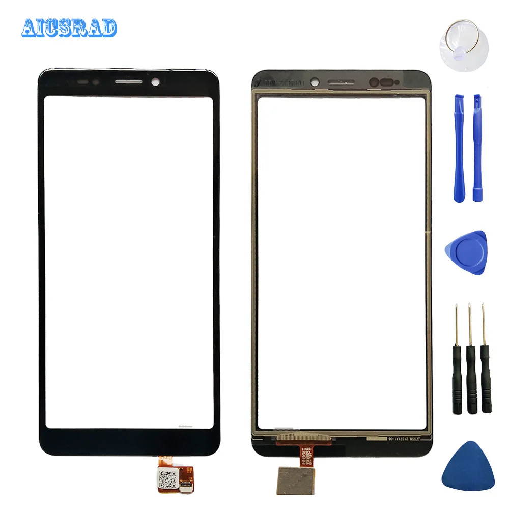 

Front glass Touch Sensor For wiko jerry 3 Touch Panel Digitizer Front Glass Lens Replacement Repair Parts jerry3 +tools