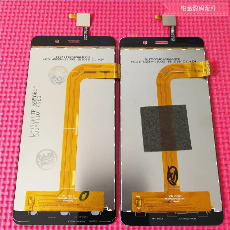 New Original font b smartphone b font for HC050G196 M V02 LCD Display With Touch Screen