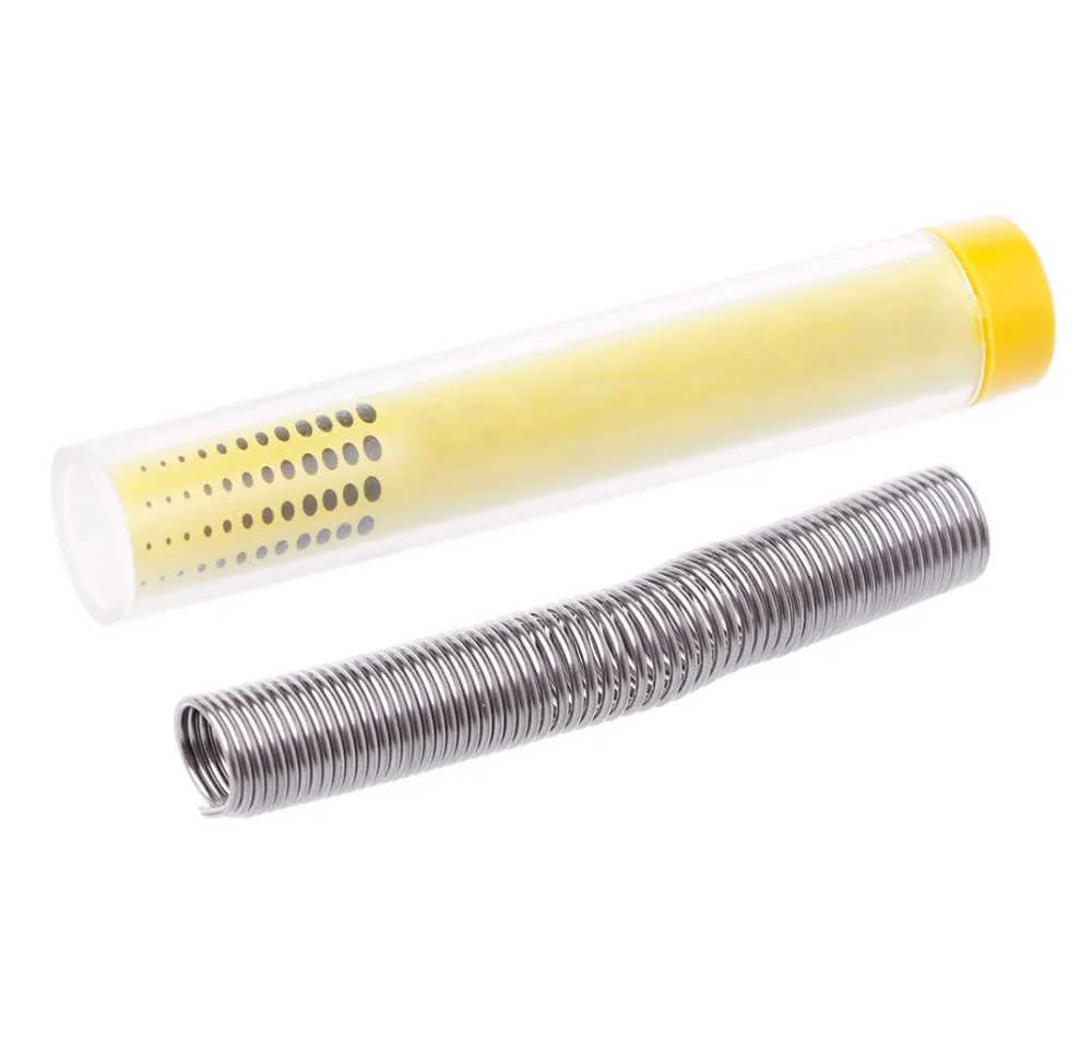 

1.0mm 60/40 Tin/Resin Flux Rosin Core Solder Soldering Wire & Pen Tube Dispenser Tin Lead Core Soldering Wire Tool