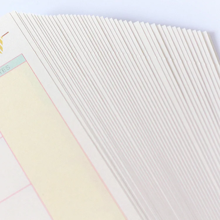 Красочные спиральные блокноты, наполнитель бумаги, Сменная вставка, A5, A6, A7 Размер, журнал, внутренний основной планировщик, дневник, записная книжка