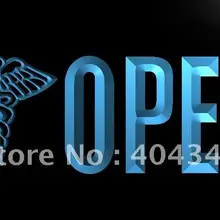 LK784-открытая клиника лекарственный дисплей светодиодный неоновый свет знак