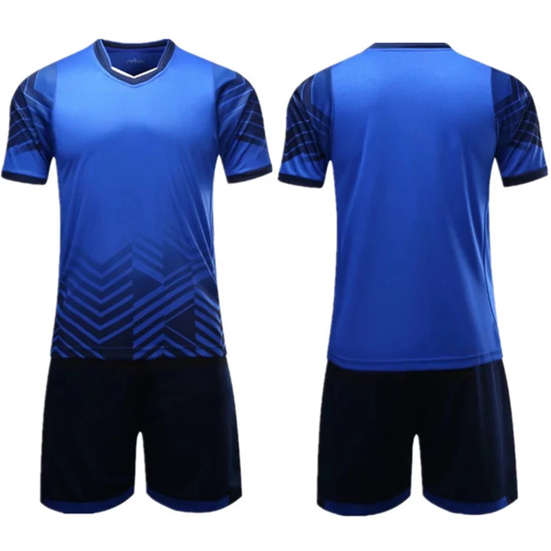Настроить 19/20 пустые футбольные формы и шорты Комплект для мальчиков Футбольная форма для мужчин и женщин Futsal командный тренировочный костюм спортивный костюм