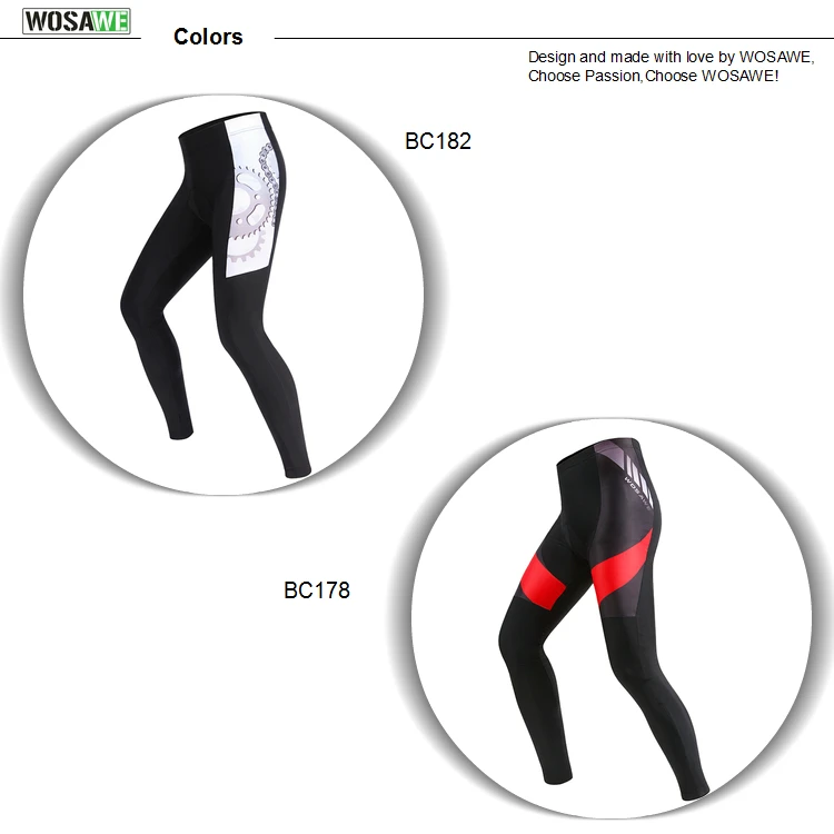 WOSAWE дышащие Quk сухие 4D гелевые штаны для велоспорта Спортивная одежда для гор велосипедные брюки велосипедная одежда