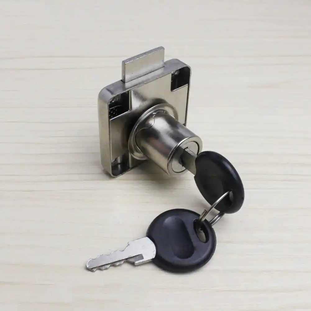 Zinc Alloy Cabinet Wardrobe Locker Office Table Desk Drawer Lock