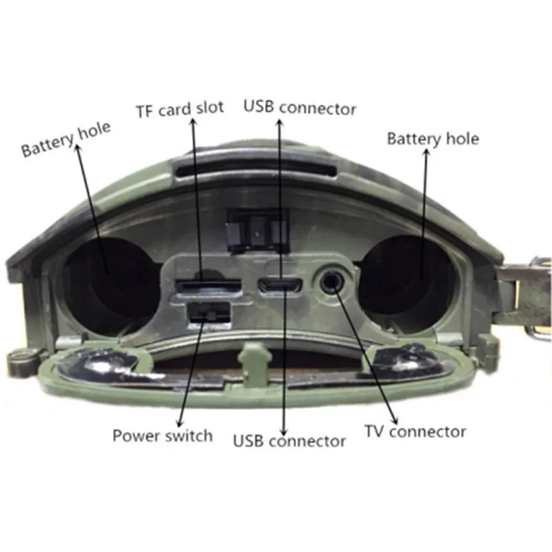 HT001 охоты Камера 1080 P 720 P 940NM 12MP 60 градусов Обнаружение инфракрасного ночного Версия дикой природы Trail Камера s ловушку без ЖК-дисплей Экран