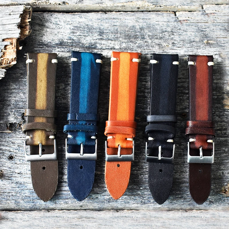 

Onthelevel Retro Watchband 18mm/20mm/22mm Replacement Watch Strap High Quality Universal Strap Watch Accessories Wristband #C