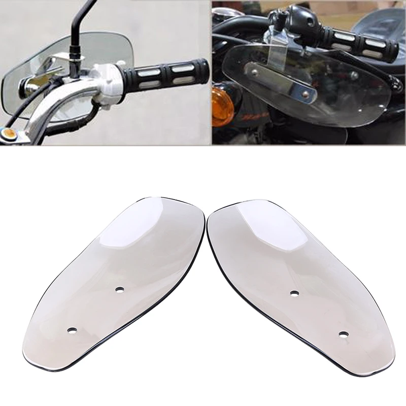 

POSSBAY Motorcycle Hanguards Windshield Windscreen Hand Guard Protector Wind Deflector For Harley Davidson 883 Bike Handguard