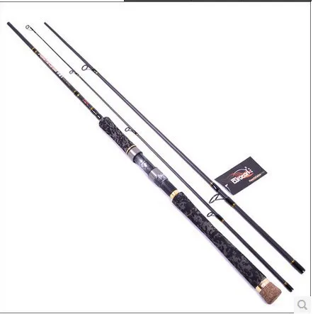 Cheap 2.4 / 2.7 / 3.0 / 3.3 / 3.6 m3 MH straight shank road sub- sea fishing rod bass rod lightning rod fishing rod