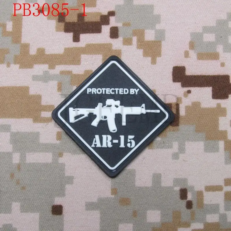 Защищенный AR15 боевой дух тактических военных 3D ПВХ патч