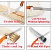 Hand Pull Saw Blade Replacement 225P Flexible Fine-toothed Woodworking Household 5