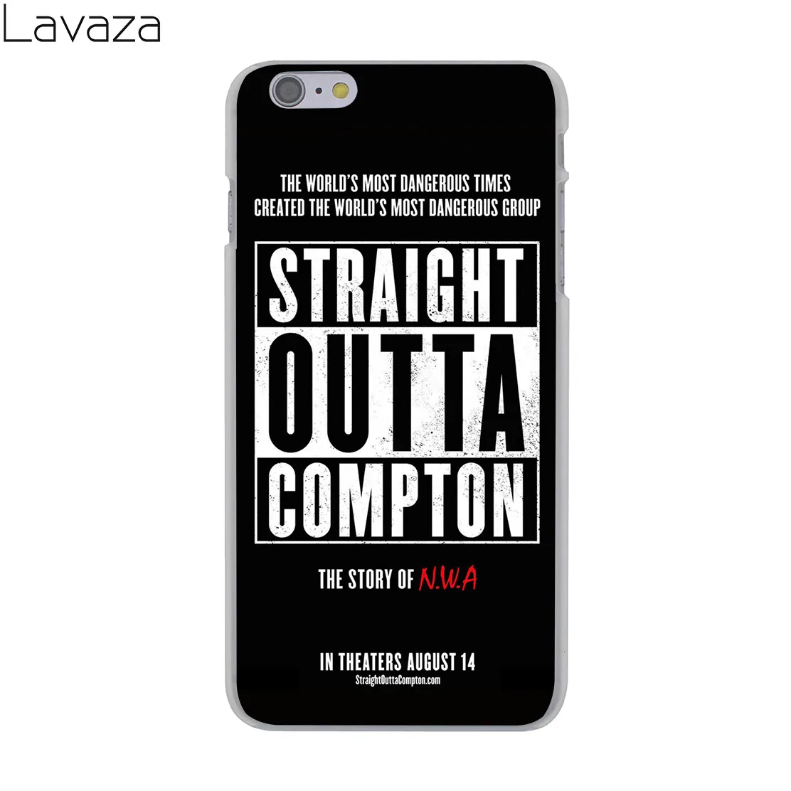 Lavaza Straight Outta Compton NWA Night Watch Art жесткий чехол для телефона iPhone XR X 11 Pro XS Max 8 7 6S 5 5S SE 4S 4 10 - Цвет: 1