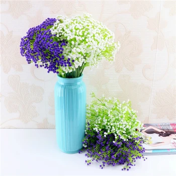 

6 bundles Babybreath Four seasons sky star flowers seeds lily bonsai artificial flowers wholesale wedding home party decoration