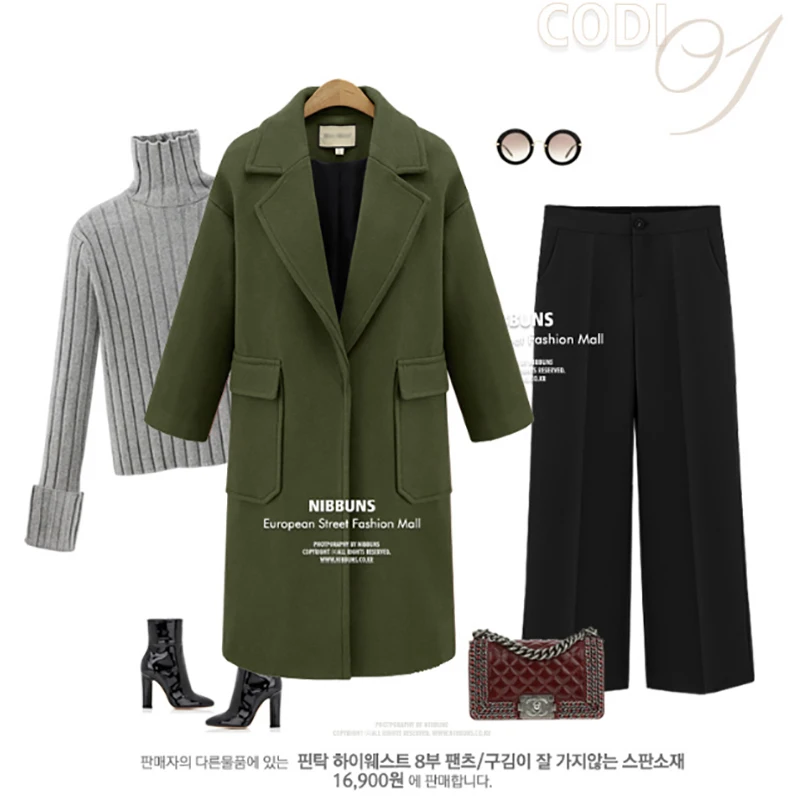 Wool Blends Women Jacket Coat 2018 Autumn Spring Work Office Jackets Plus Size Casual Long Sleeve Single Button Blazer Suit 3XL Wool Blends Women Jacket Coat 2018 Autumn Spring Work Office Jackets Plus Size Casual Long Sleeve Single Button Blazer Suit 3XL