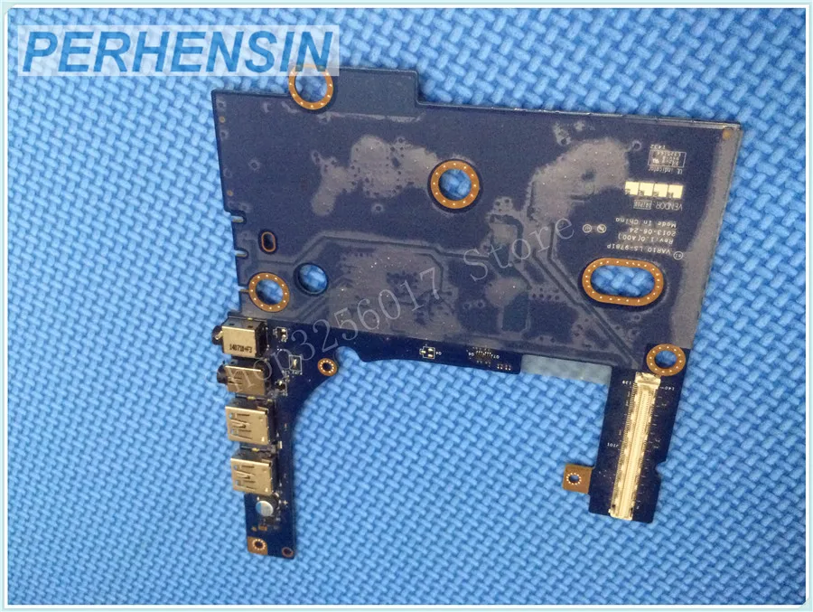 FOR DELL FOR Precision M6800 USB Audio Card Reader Input Output IO BOARD LS-9781P 1PN90 01PN90 VAR10